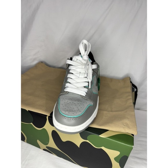 A Bathing Ape BAPE "SK8 Sta #2" Gray 1I70-291-011 Size 6 NEW - Picture 7 of 16